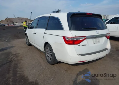 2012 Honda Odyssey Ex-L z USA, uszkodzony, nr VIN 5FNRL5H68CB058027